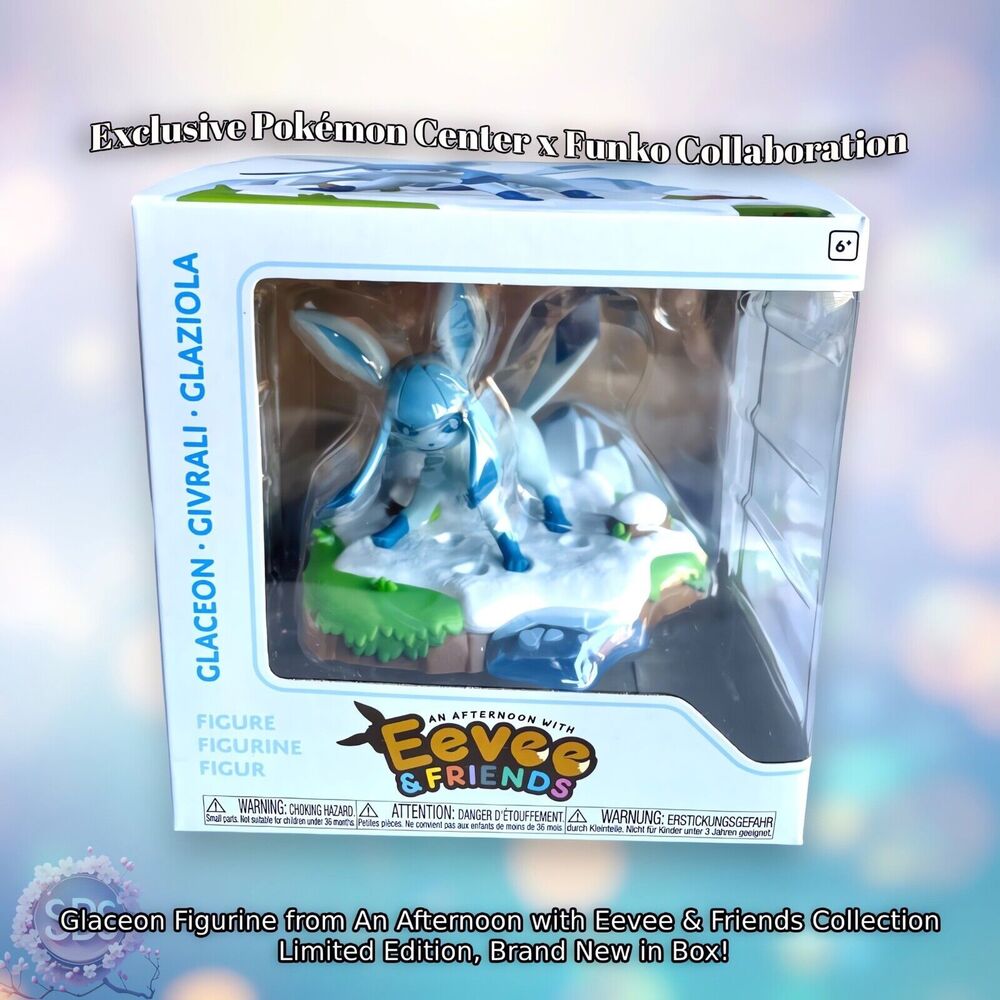 Glaceon Funko Pokémon An Afternoon with Eevee & Friends Figure NIB, Vaulted